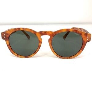 Komono Clement sunglasses NEW Caramel Demi tortoise round